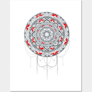 mandala Posters and Art